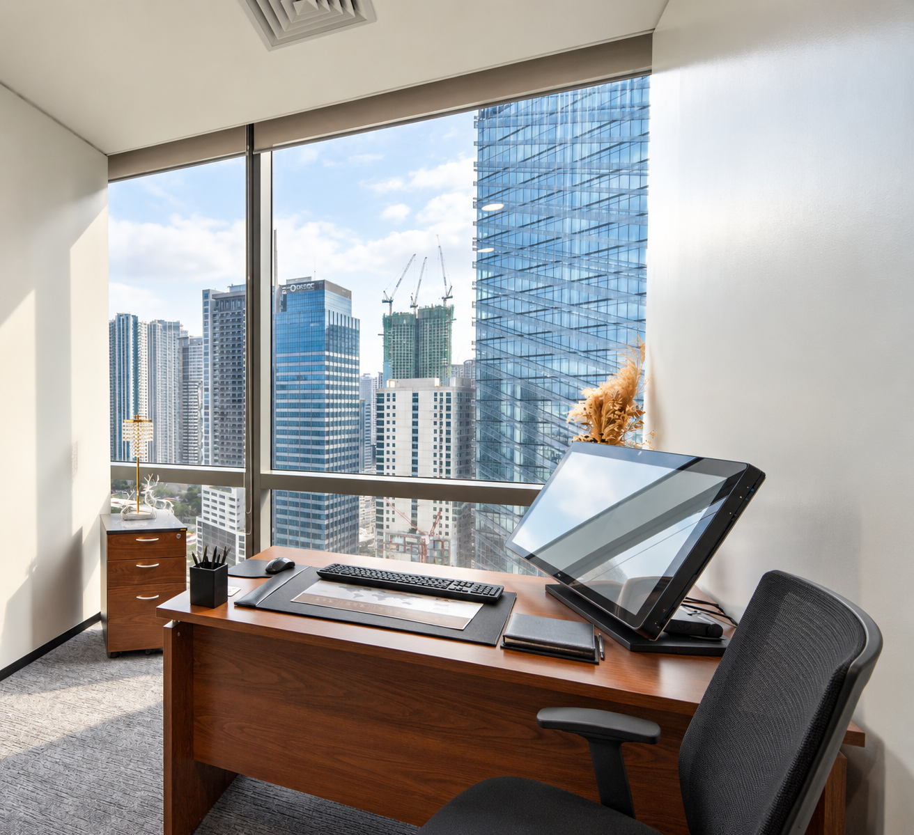 Servcorp — Philippine Stock Exchange Tower workspace view 5